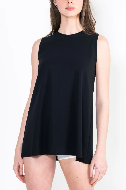 L89 Top trompette sans manches Feminine Women's Soft 