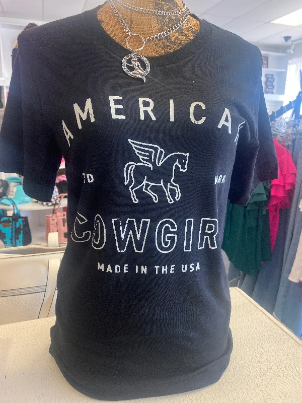 American Cowgirl Tee Sporty Women's Athleisure 