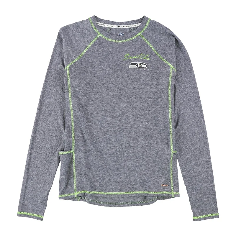 MSX Womens Seattle Seahawks Graphic T-Shirt, Grey, Small Vintage Women's 1970S 