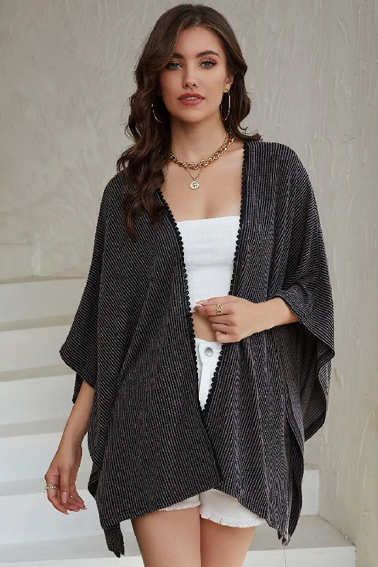 Stormy Dolman Sleeve Cardigan- 3 Colors British Gentlewoman Style