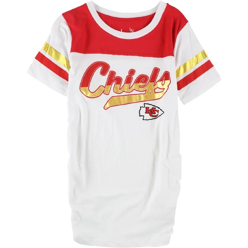 Touch Womens Kansas City Chiefs Graphic T-Shirt, White, Medium Minimalist Women's Casual Touch Womens Kansas City Chiefs Graphic T-Shirt, White, Medium Minimalist Women's Casual