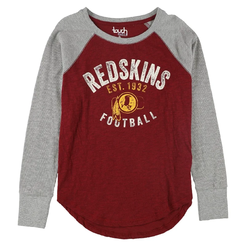Touch Womens Washington Redskins Graphic T-Shirt, Red, Small Contemporary 