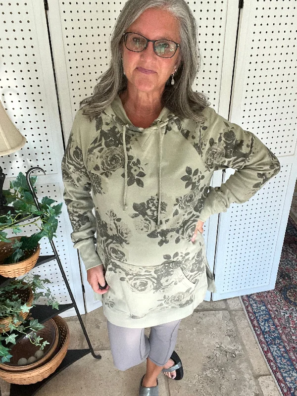Ampersand Avenue Sideslit hoodie - Sunday Brunch Dynamic Women's Moto