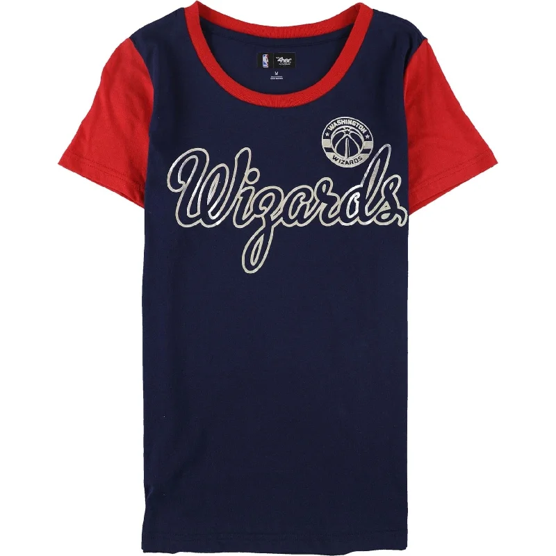 G-III Sports Womens Washington Wizards Graphic T-Shirt, Blue, Medium Traditional Women's G-III Sports Womens Washington Wizards Graphic T-Shirt, Blue, Medium Traditional Women's