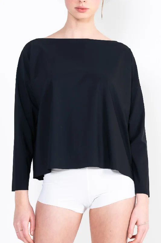 L61 Pull jogging en colure bateau Confident Women's High - fashion