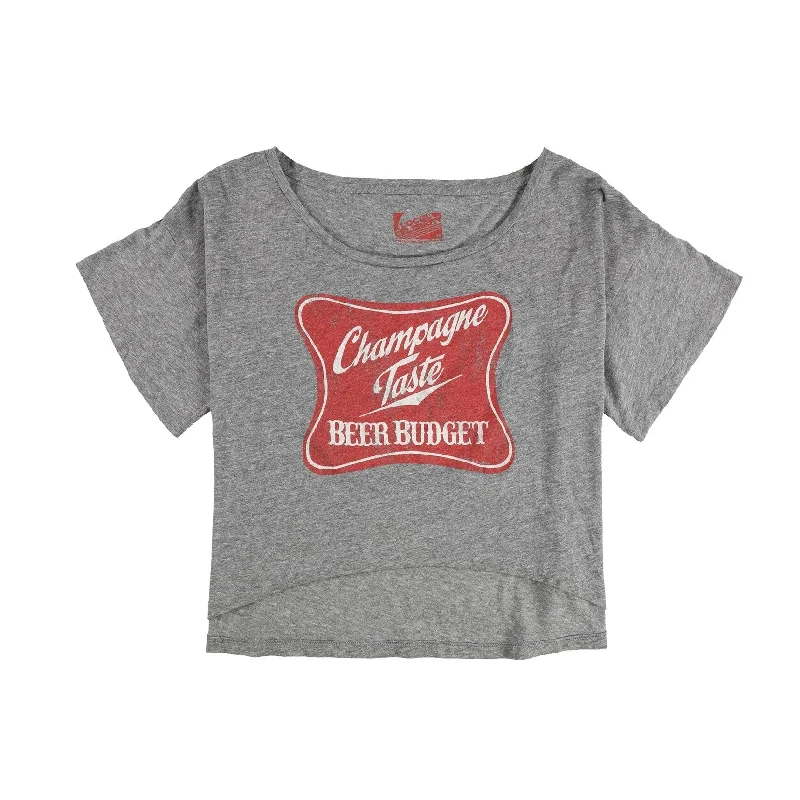 Local Celebrity Womens Champagne Short Sleeve Graphic T-Shirt, Grey, Medium Minimalist Women's Casual Local Celebrity Womens Champagne Short Sleeve Graphic T-Shirt, Grey, Medium Minimalist Women's Casual