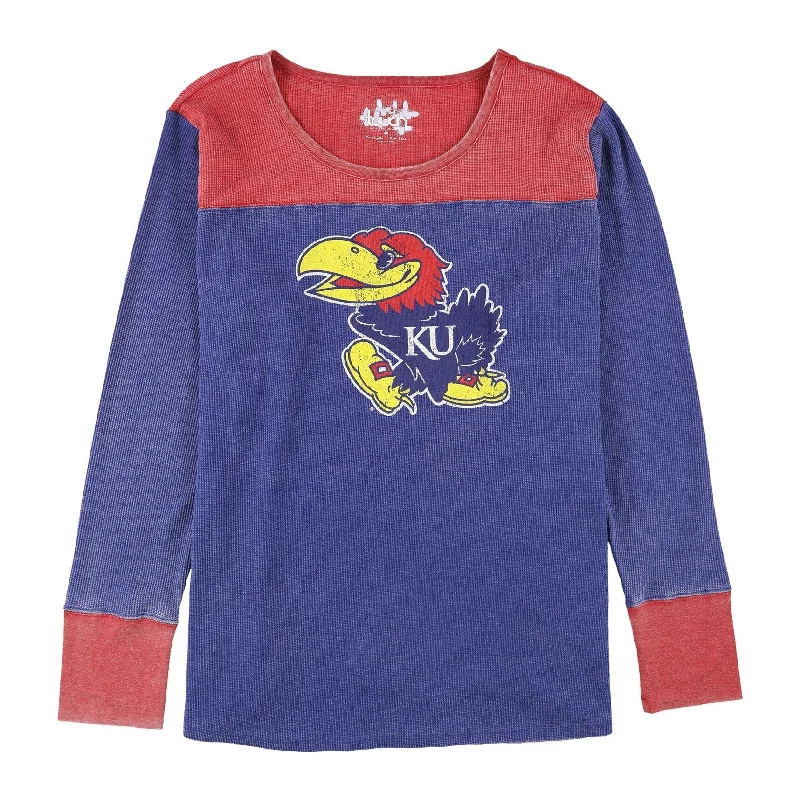 Touch Womens Kansas Jayhawks Graphic T-Shirt Sleek Women's 