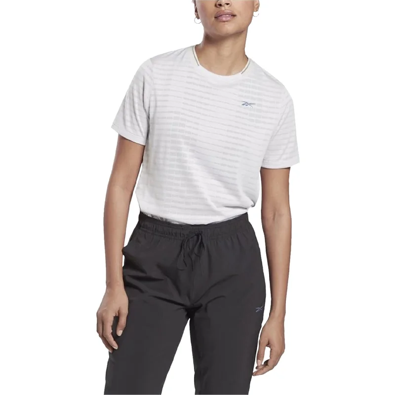 Reebok Womens Jacquard Basic T-Shirt Country