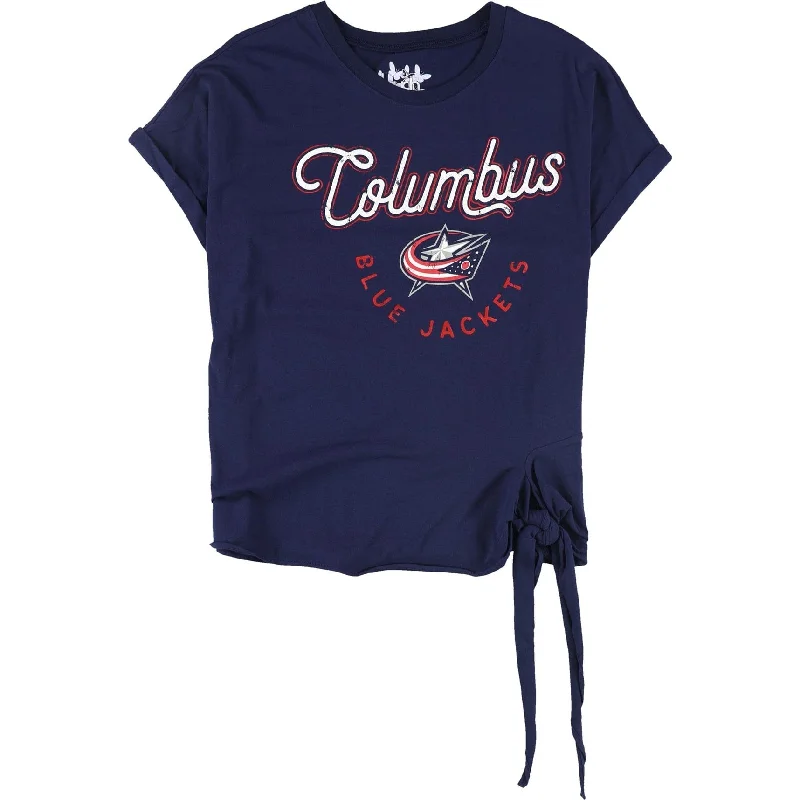 Touch Womens Columbus Blue Jackets Graphic T-Shirt, Blue, Medium garde