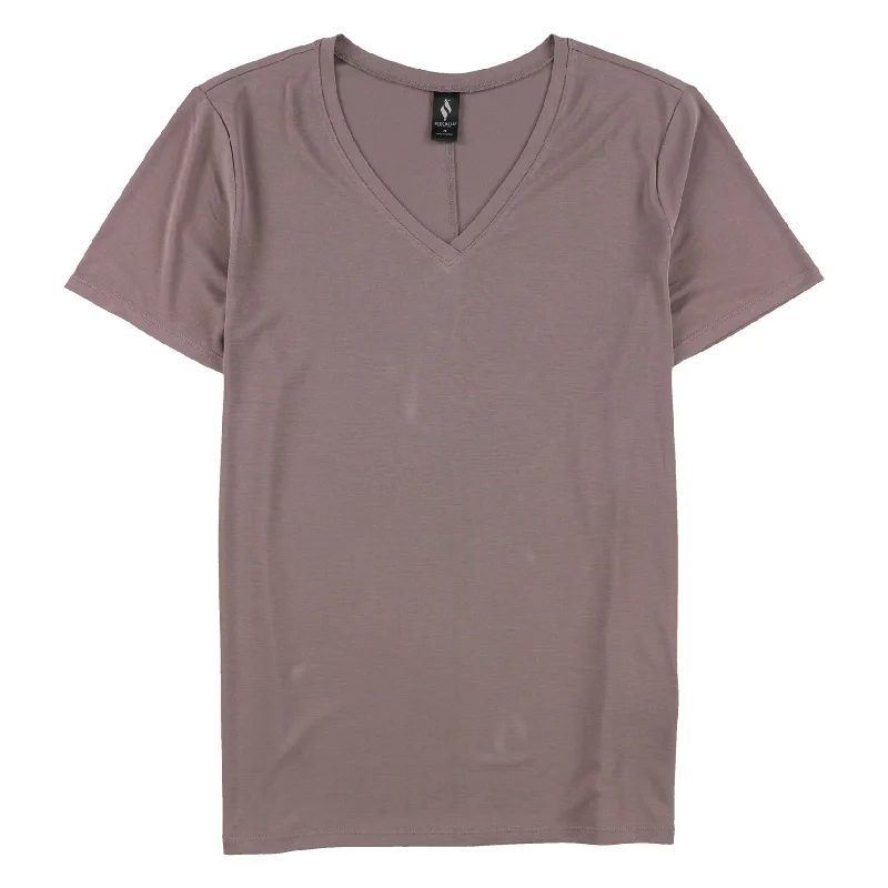 Skechers Womens Solid Basic T-Shirt Vacation