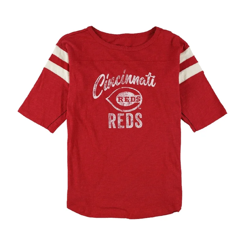 Touch Womens Cincinnati Reds Graphic T-Shirt, Red, Medium Dynamic Women's High - energy Touch Womens Cincinnati Reds Graphic T-Shirt, Red, Medium Dynamic Women's High - energy