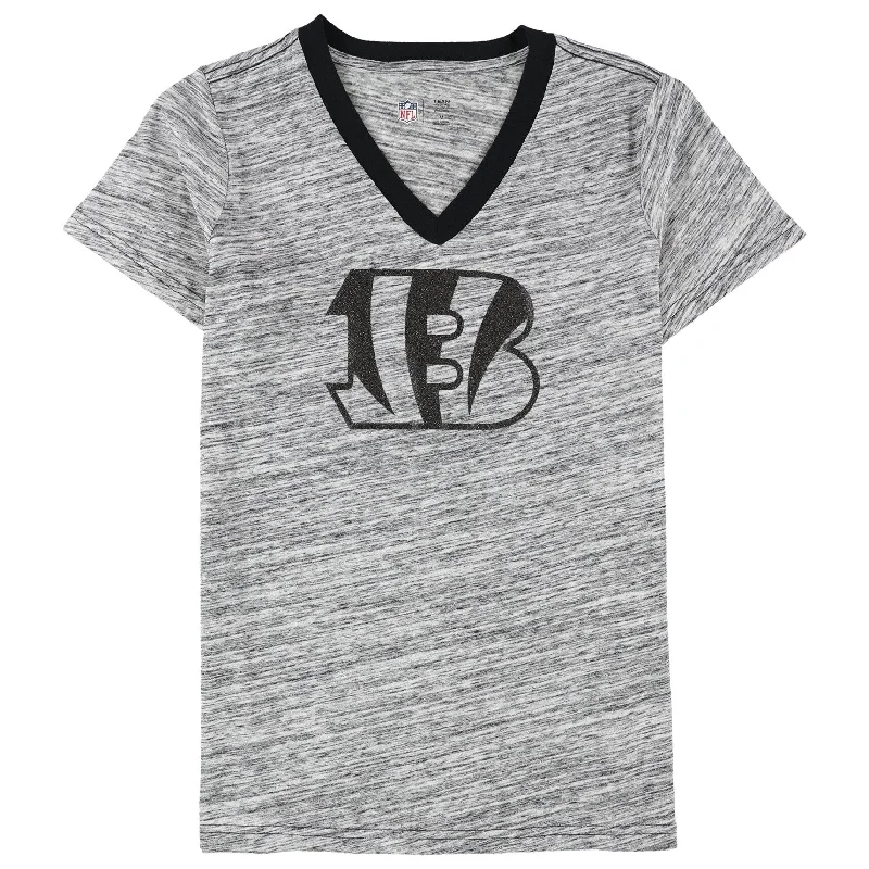 NFL Womens Cincinatti Bengals Graphic T-Shirt, Grey, Medium Classic Women's Pin - striped NFL Womens Cincinatti Bengals Graphic T-Shirt, Grey, Medium Classic Women's Pin - striped