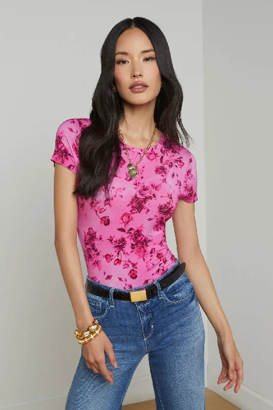 L'Agence Ressi Fitted Tee Elegant Women's 