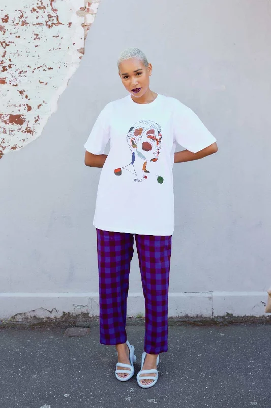 Mafalda White Tee Confident Women's Power