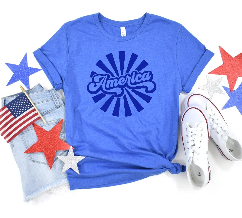 PREORDER: Retro America Graphic Tee Bohemian Women's Free
