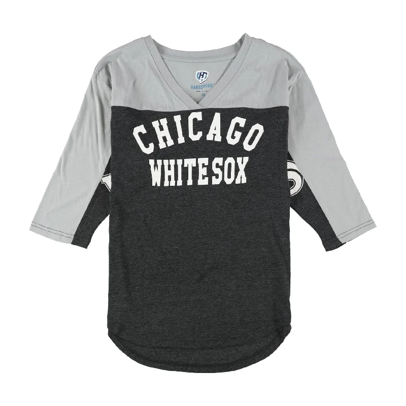 Hands High Womens Chicago WhiteSox Graphic T-Shirt, Grey, Medium Refined Women's Velvet Hands High Womens Chicago WhiteSox Graphic T-Shirt, Grey, Medium Refined Women's Velvet
