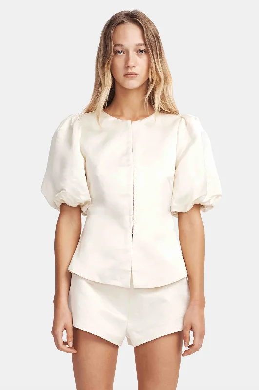 PELLEGRINO TOP - PEARL Unique Women's Upcycled