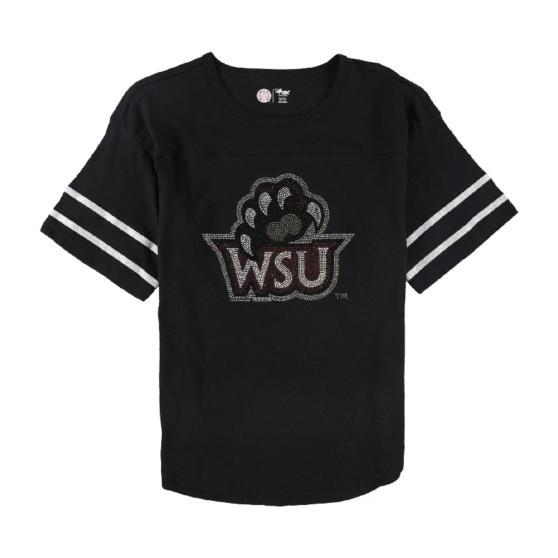 G-Iii Sports Womens Weber State Wildcats Embellished T-Shirt Refined Women's Velvet