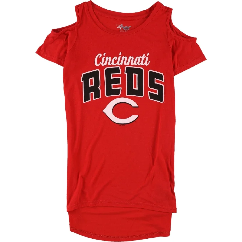 G-Iii Sports Womens Cincinatti Reds Graphic T-Shirt Youthful Women's Pop