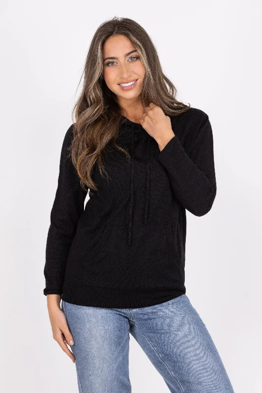 Sweet Girl Women's Casual Drawstring Hoodie Sweater Earthy Women's Hemp - based