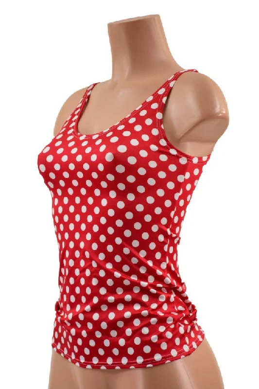 Full Length Thin Strap Tank Top Women