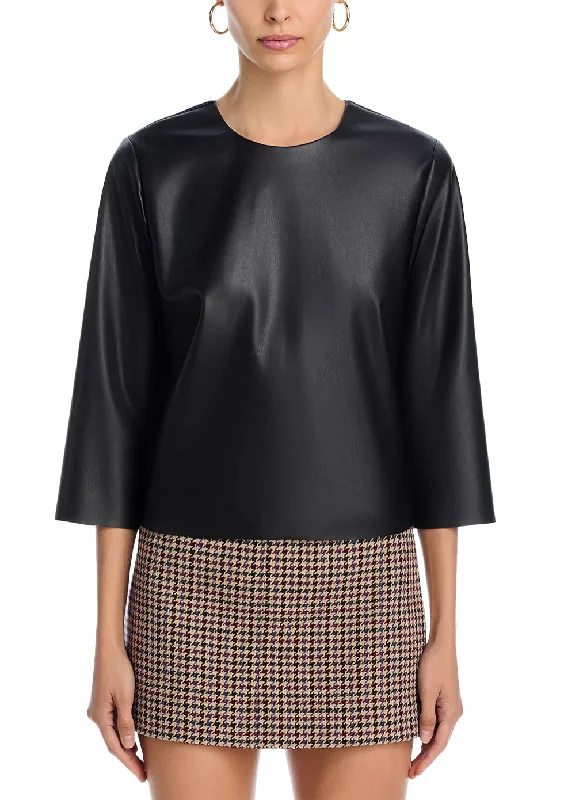 Dee Top- Black Laid - back Women's Style