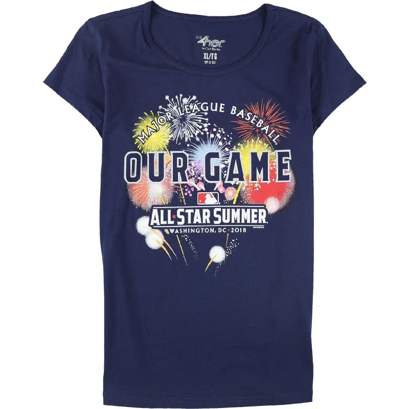 G-III Sports Womens MLB All-Star Summer 2018 Graphic T-Shirt, Blue, X-Large performance G-III Sports Womens MLB All-Star Summer 2018 Graphic T-Shirt, Blue, X-Large performance
