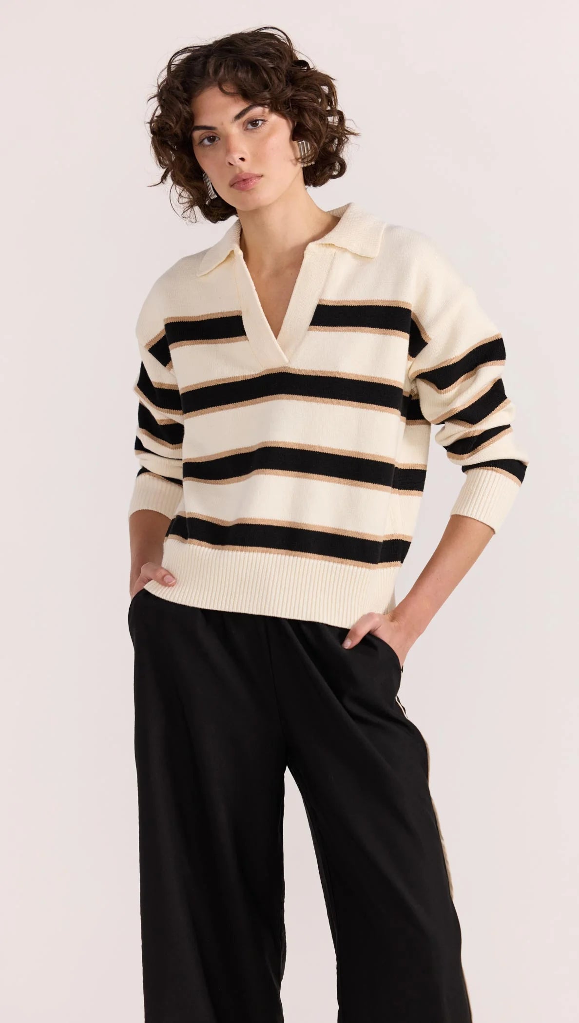 HUDSON POLO JUMPER Sharp Women's Italian