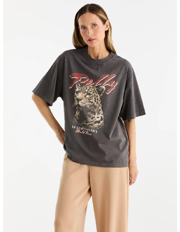 PELLY TOUR TEE - SMOKE Australian Beach
