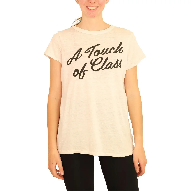 Junk Food Womens Touch Of Class Graphic T-Shirt Sharp Women's Italian