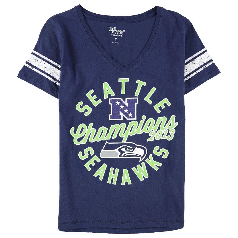 G-Iii Sports Womens Seahawks 2013 Conference Champs Graphic T-Shirt Stylish Women's Neon G-Iii Sports Womens Seahawks 2013 Conference Champs Graphic T-Shirt Stylish Women's Neon