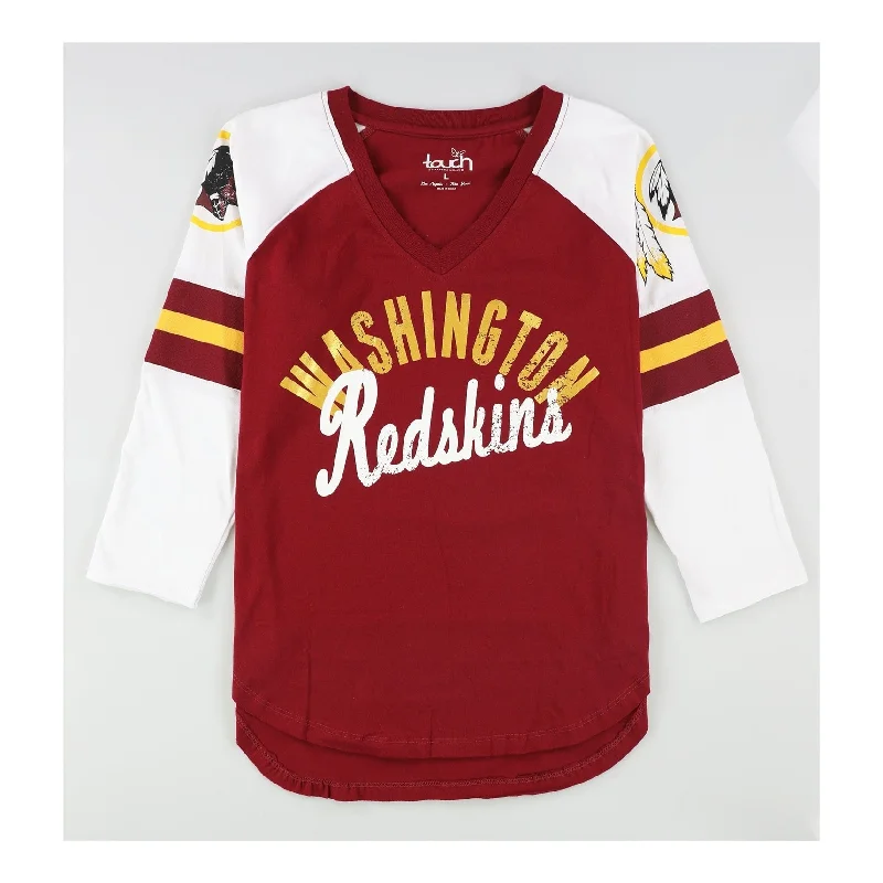 Touch Womens Washington Redskins Graphic T-Shirt, Red, Medium Geometric