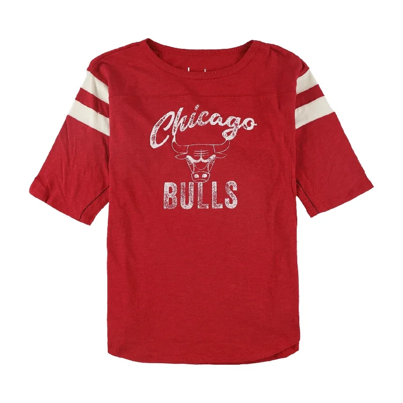 Touch Womens Chicago Bulls Graphic T-Shirt, Red, Medium Cozy Women's Winter