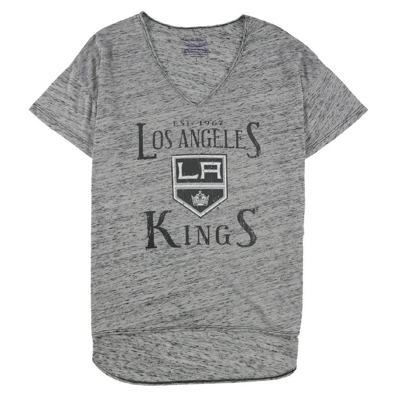 Majestic Womens Los Angeles Kings Est 1967 Graphic T-Shirt, Grey, Large Artistic Women's Avant - Majestic Womens Los Angeles Kings Est 1967 Graphic T-Shirt, Grey, Large Artistic Women's Avant -
