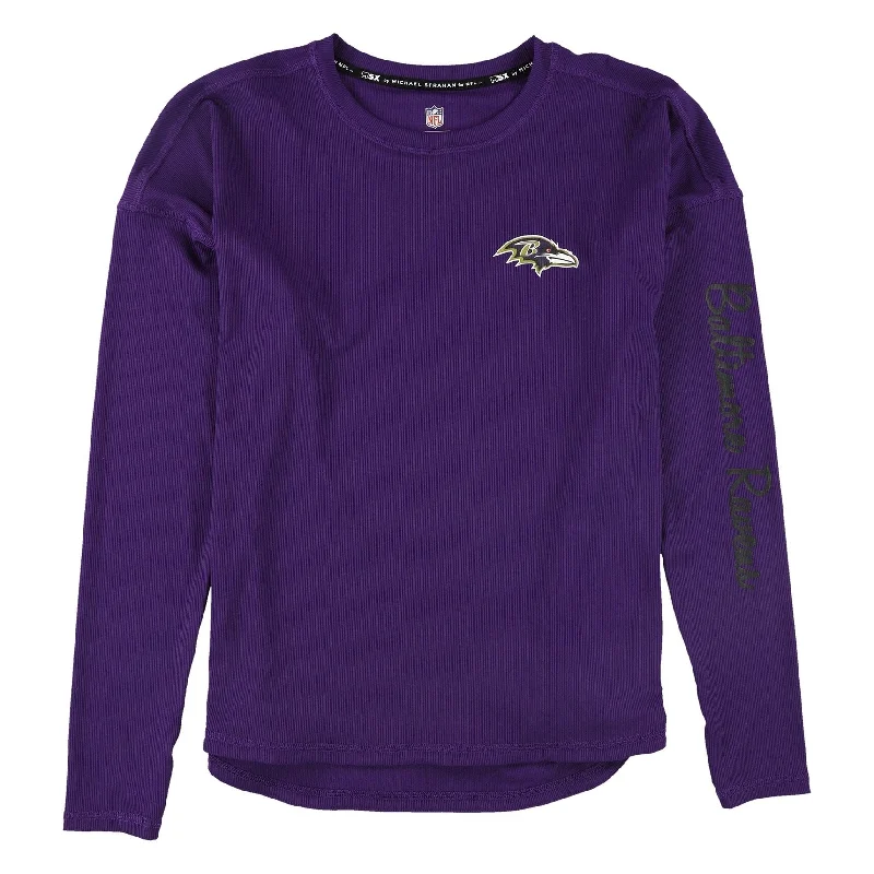 MSX Womens Baltimore Ravens Graphic T-Shirt, Purple, Small Sporty Women's Athleisure MSX Womens Baltimore Ravens Graphic T-Shirt, Purple, Small Sporty Women's Athleisure